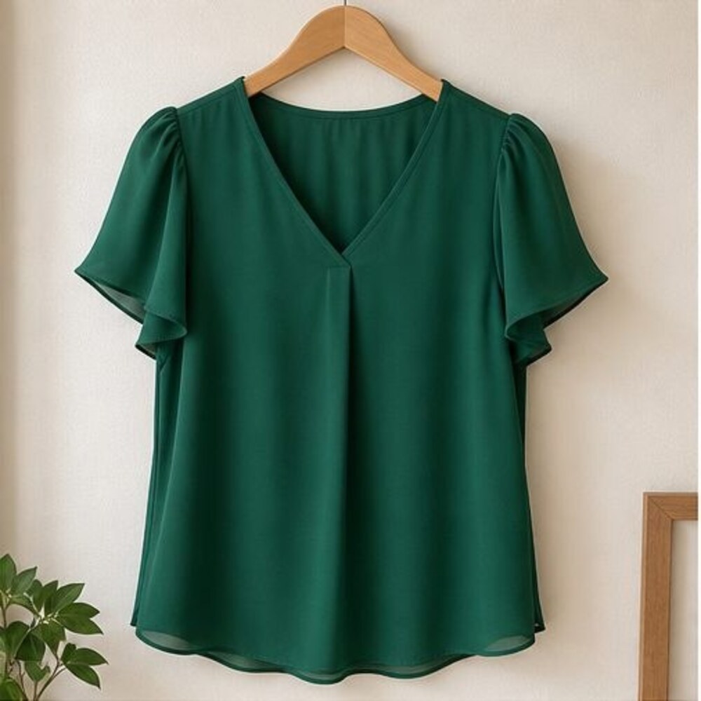 Emerald Tunic Blouse